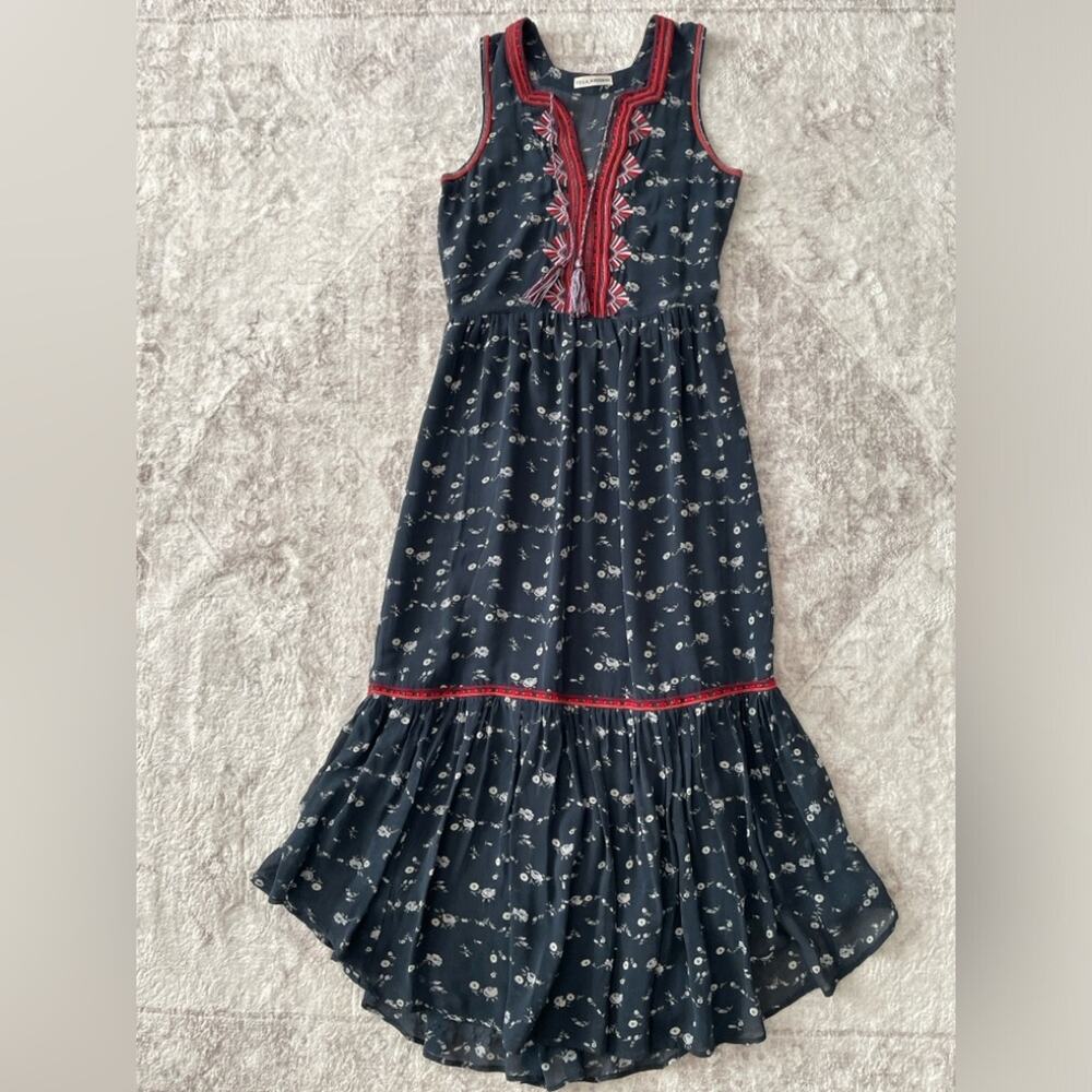 Ulla Johnson Leena Silk‎ Midi Floral Dress Size 0